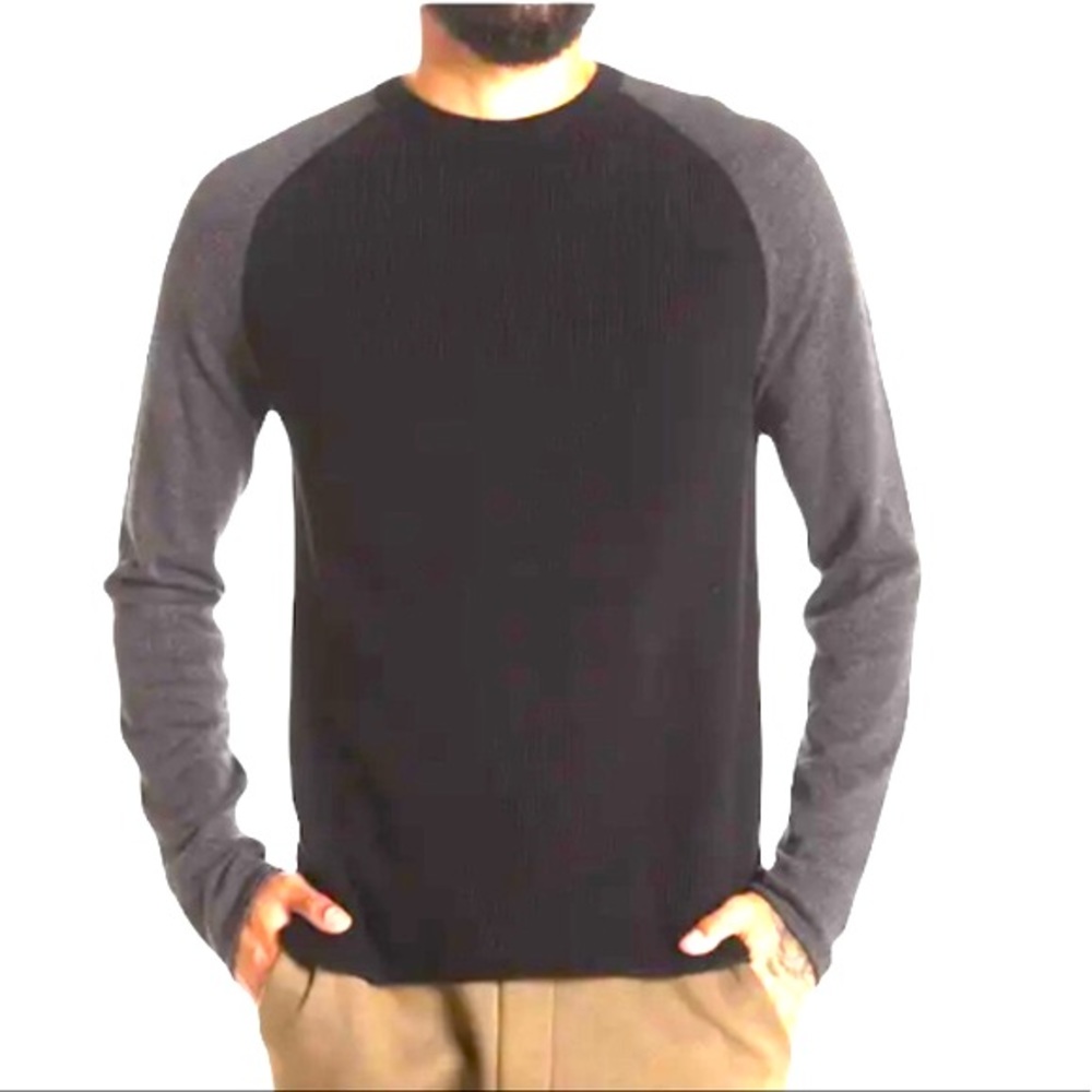 NWT Cotton Cashmere Blend Raglan Pullover Sweater by Stewart of Scotland XL